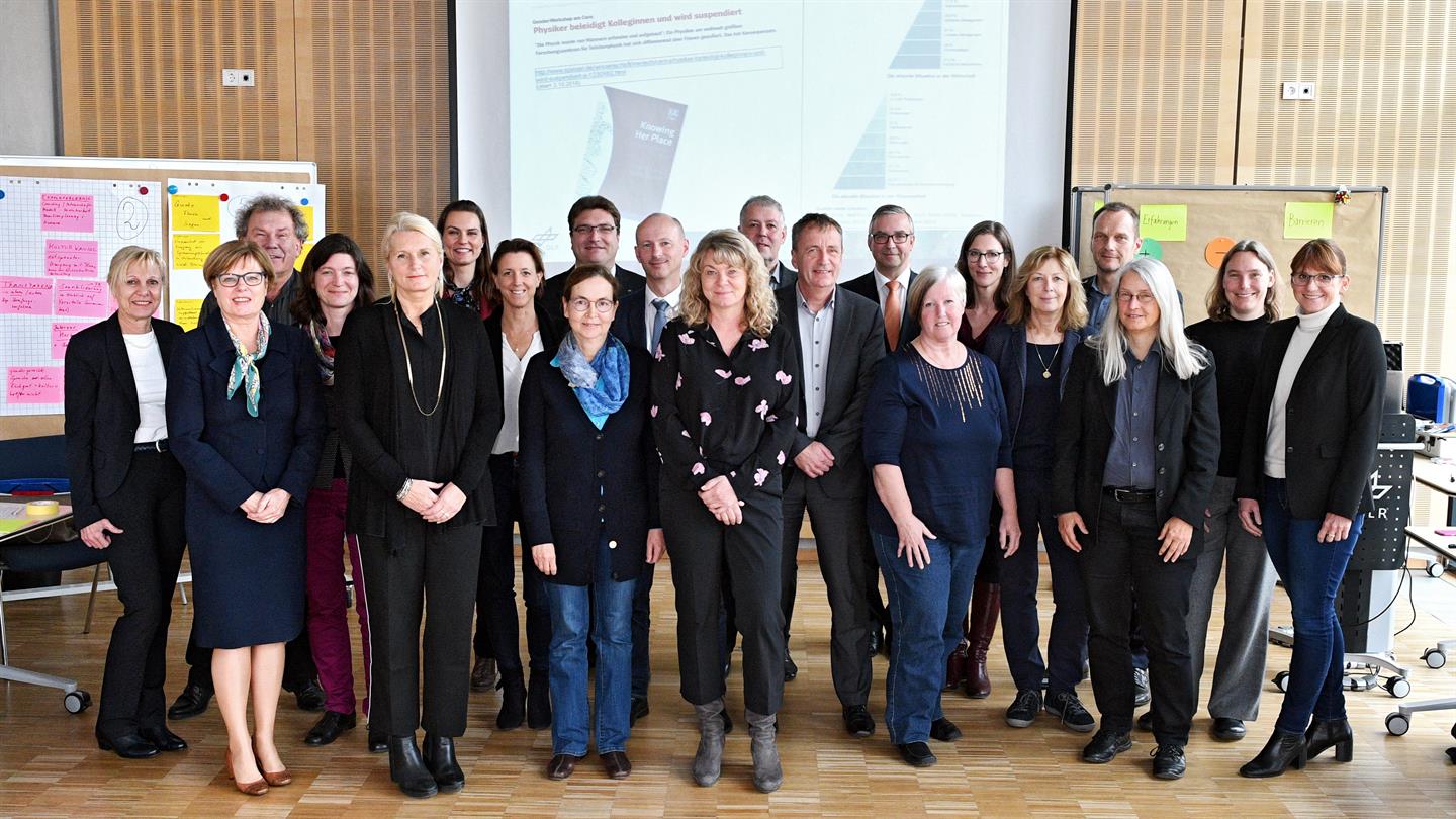 Gruppenfoto beim Gender Balance Workshop