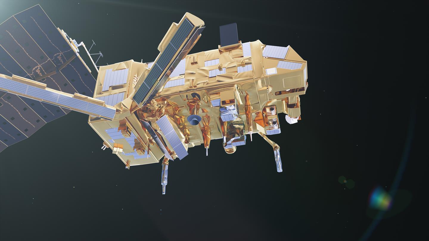 Künstlerische Darstellung von Metop-C