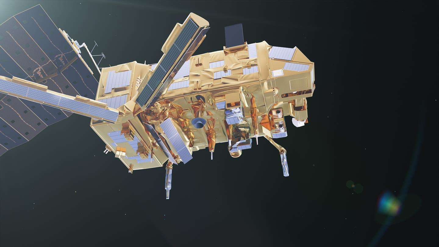Künstlerische Darstellung von Metop-C