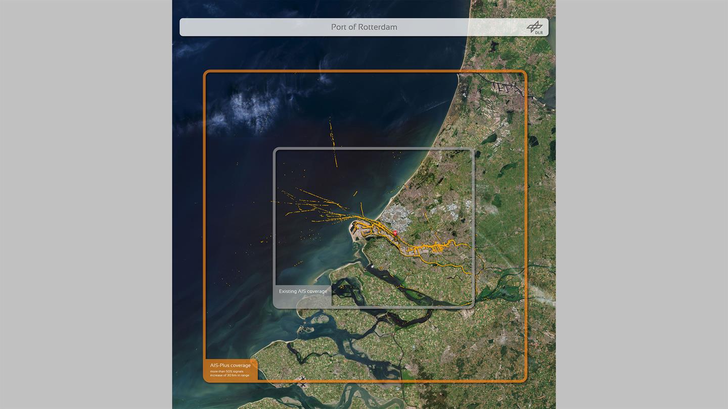 Lagebild vom Rotterdamer Hafen