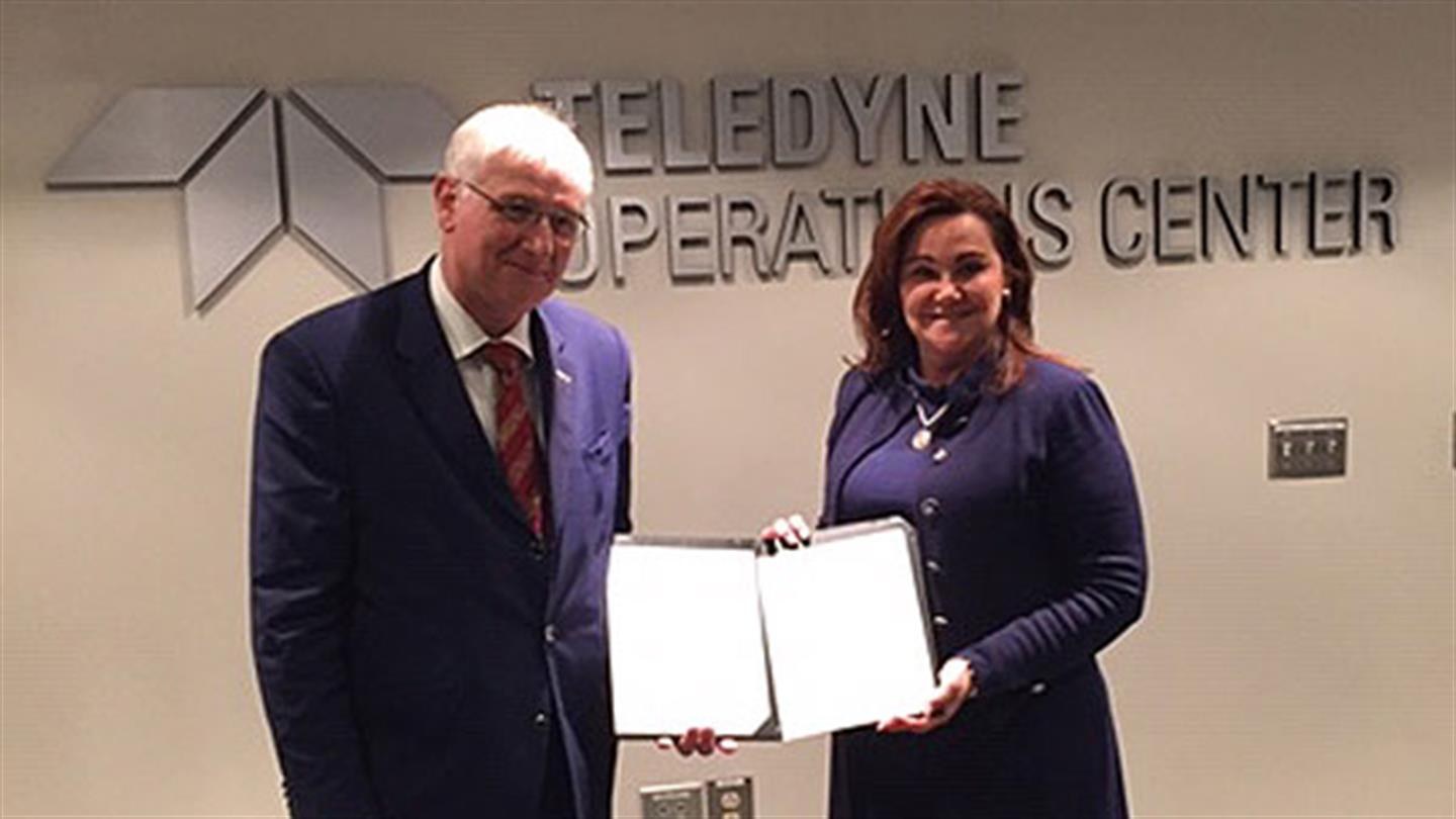 Prof. Dr. Hansjörg Dittus und Janice Hess