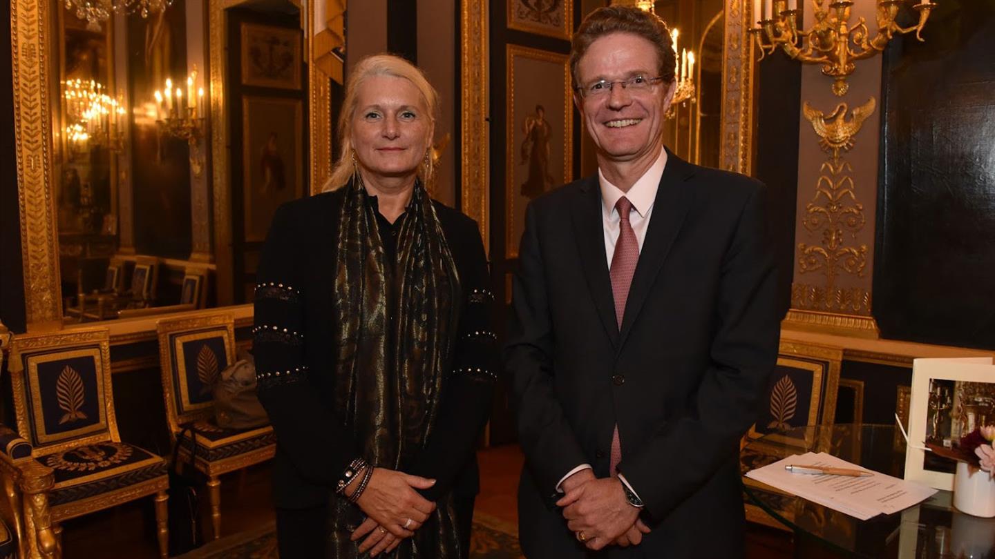 Prof. Pascale Ehrenfreund und Dr. Nikolaus Meyer-Landrut