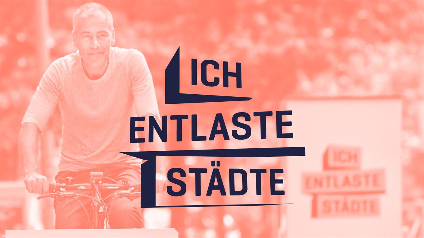 Plakat für das Projekt "Ich entlaste Städte"