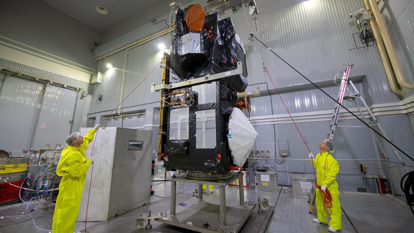 Startvorbereitungen für Sentinel-3B