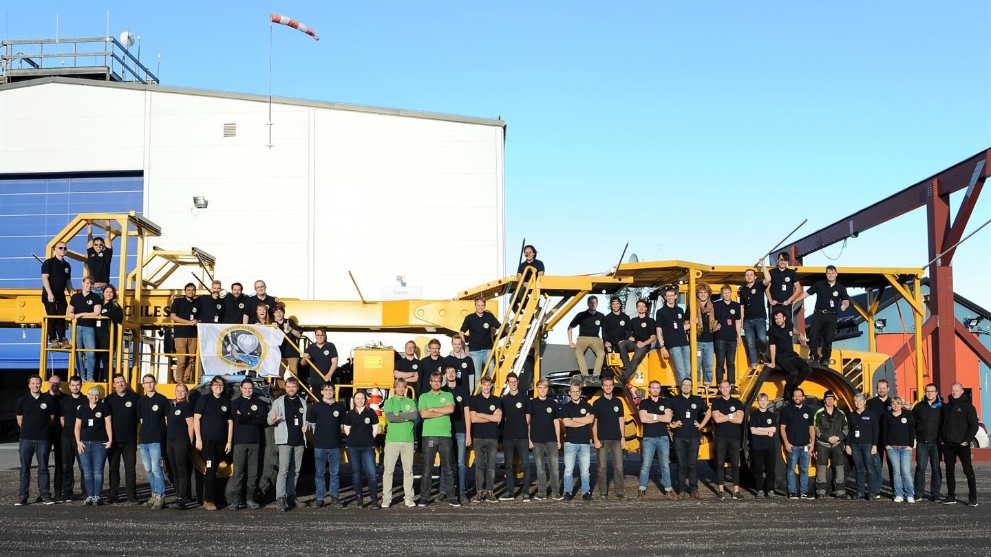 Studententeams der BEXUS-26/27-Kampagne