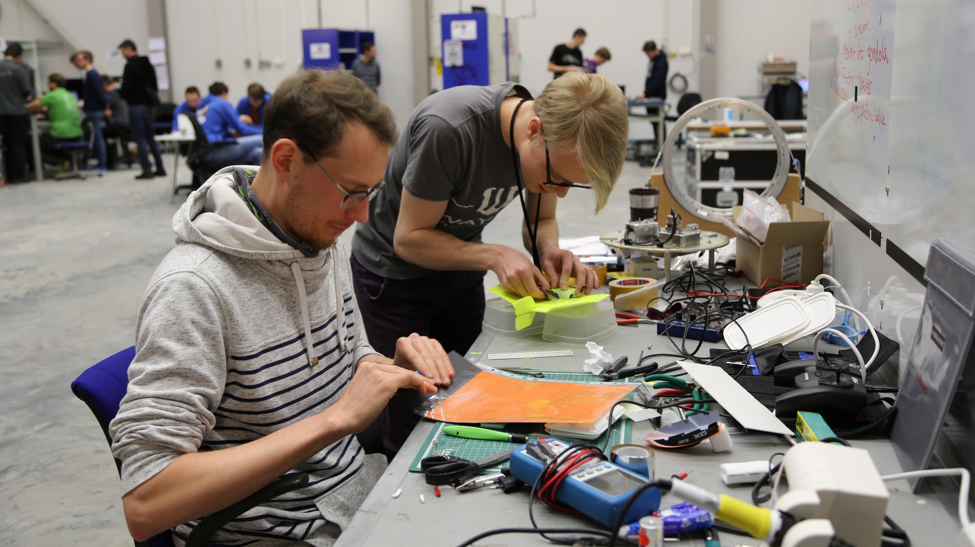 Arbeiten am Experiment GAME
