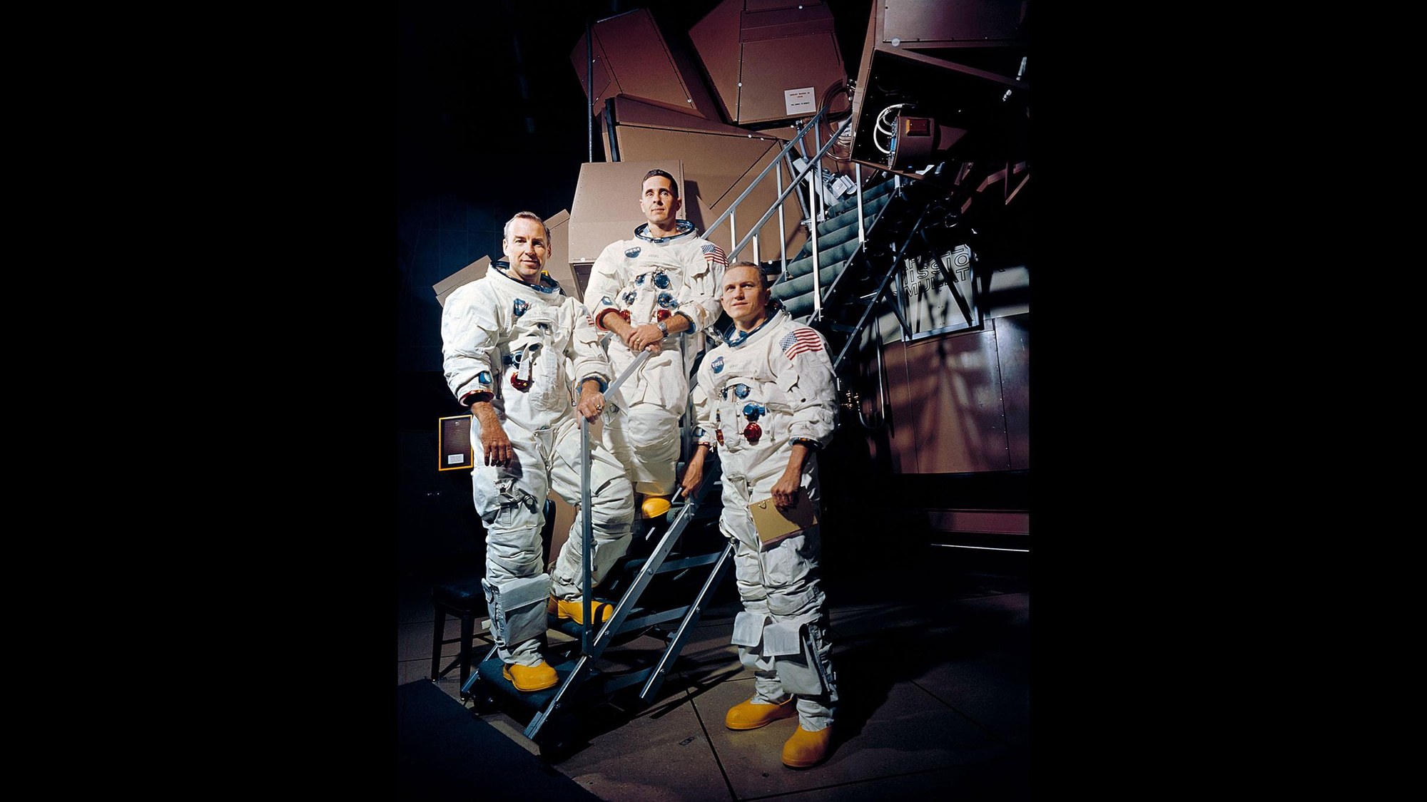 Die Crew der Apollo 8-Mission