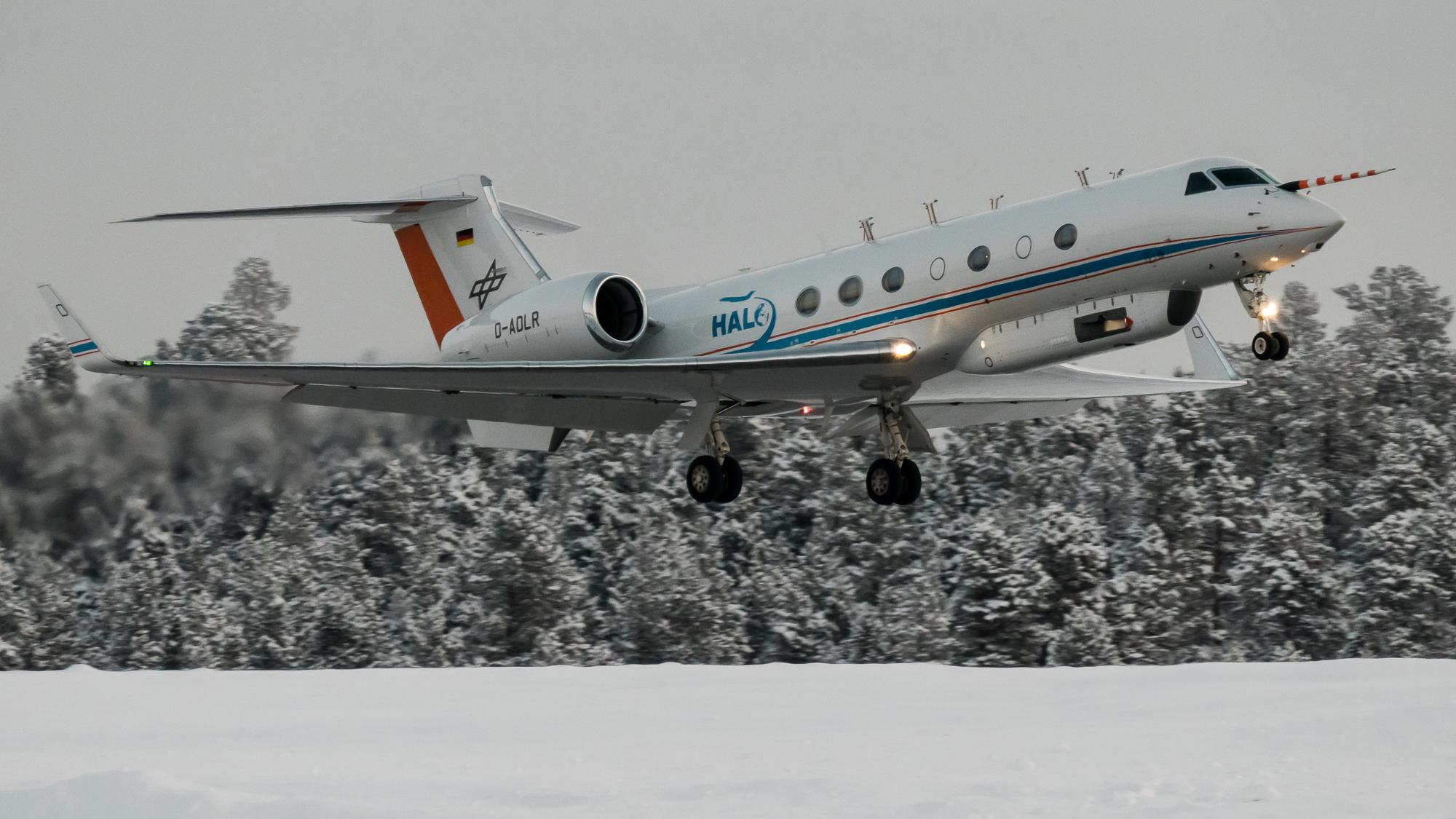 Das Forschungsflugzeug HALO