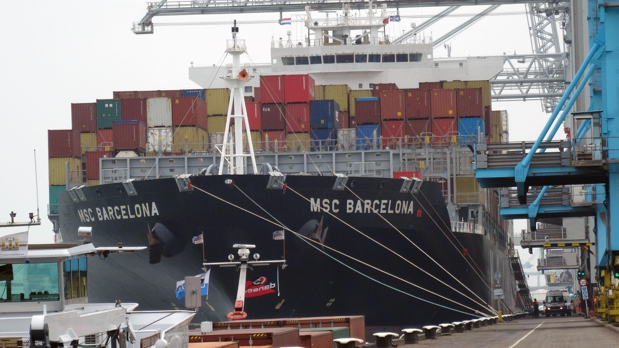 Der Hafen von Rotterdam