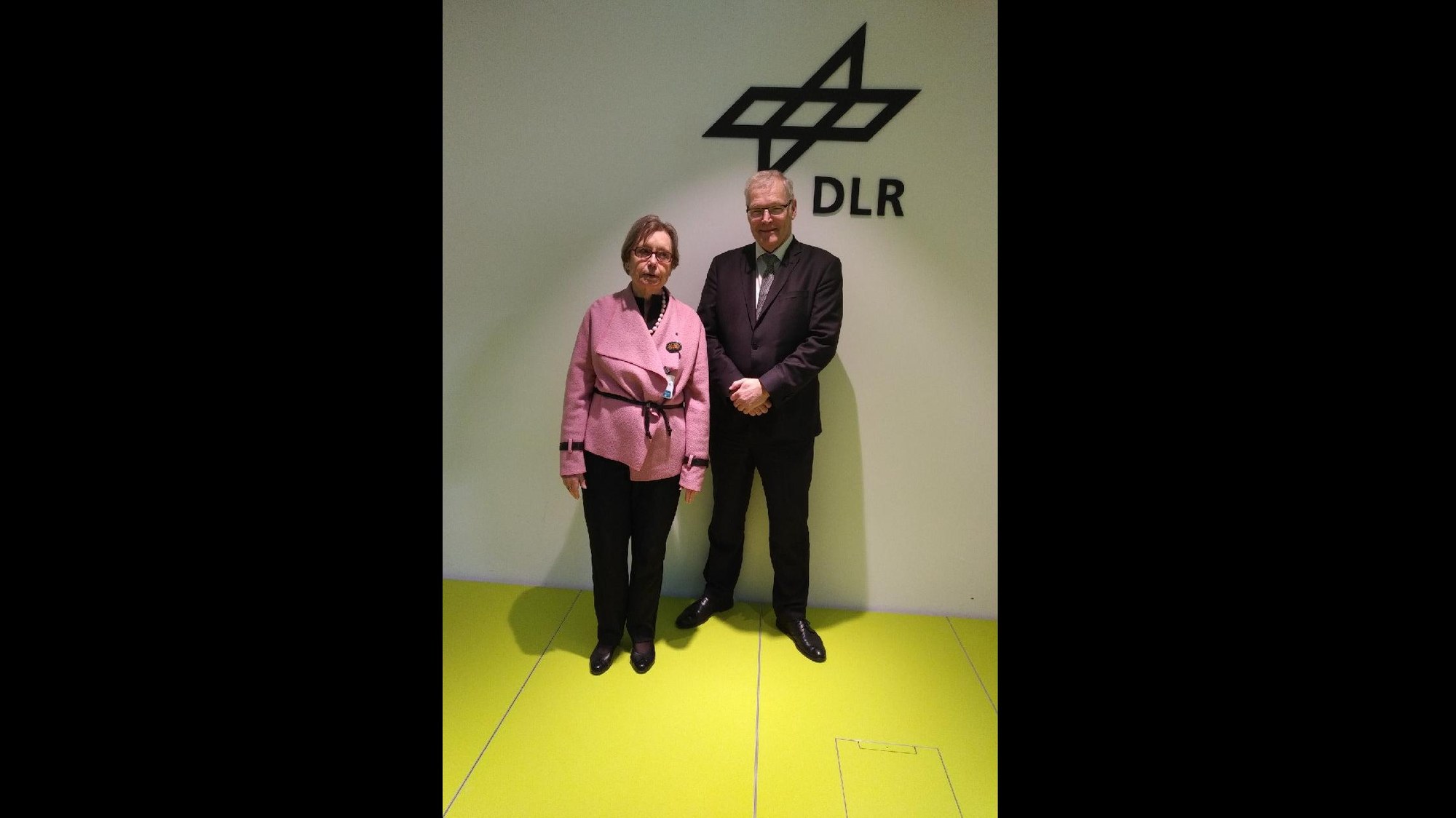 Anne-Marie Mainguy und Prof. Henke im :envihab