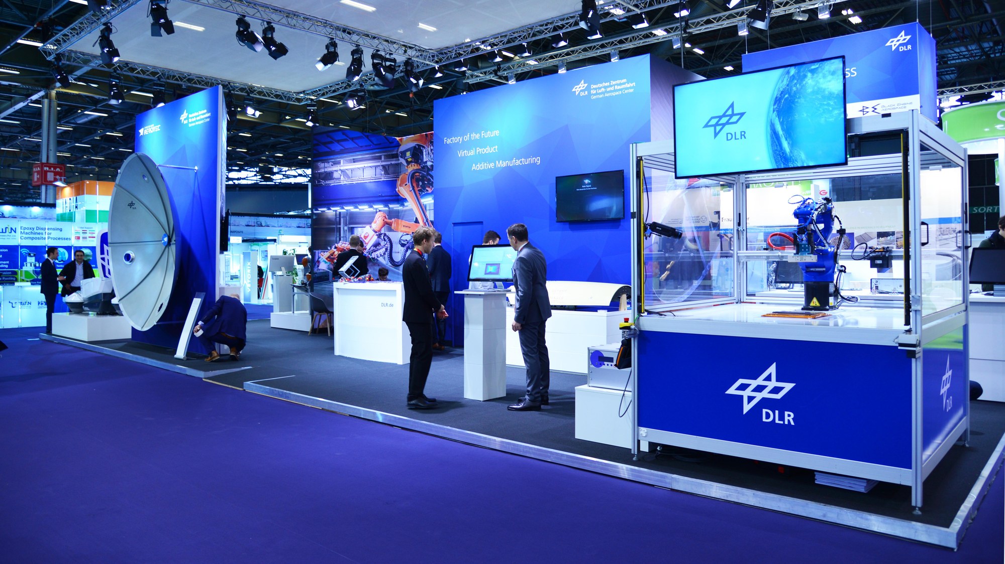 Das DLR auf der JEC World 2019 in Paris