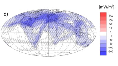 Reduzierte Klimawirkung von Kondensstreifen-Zirren