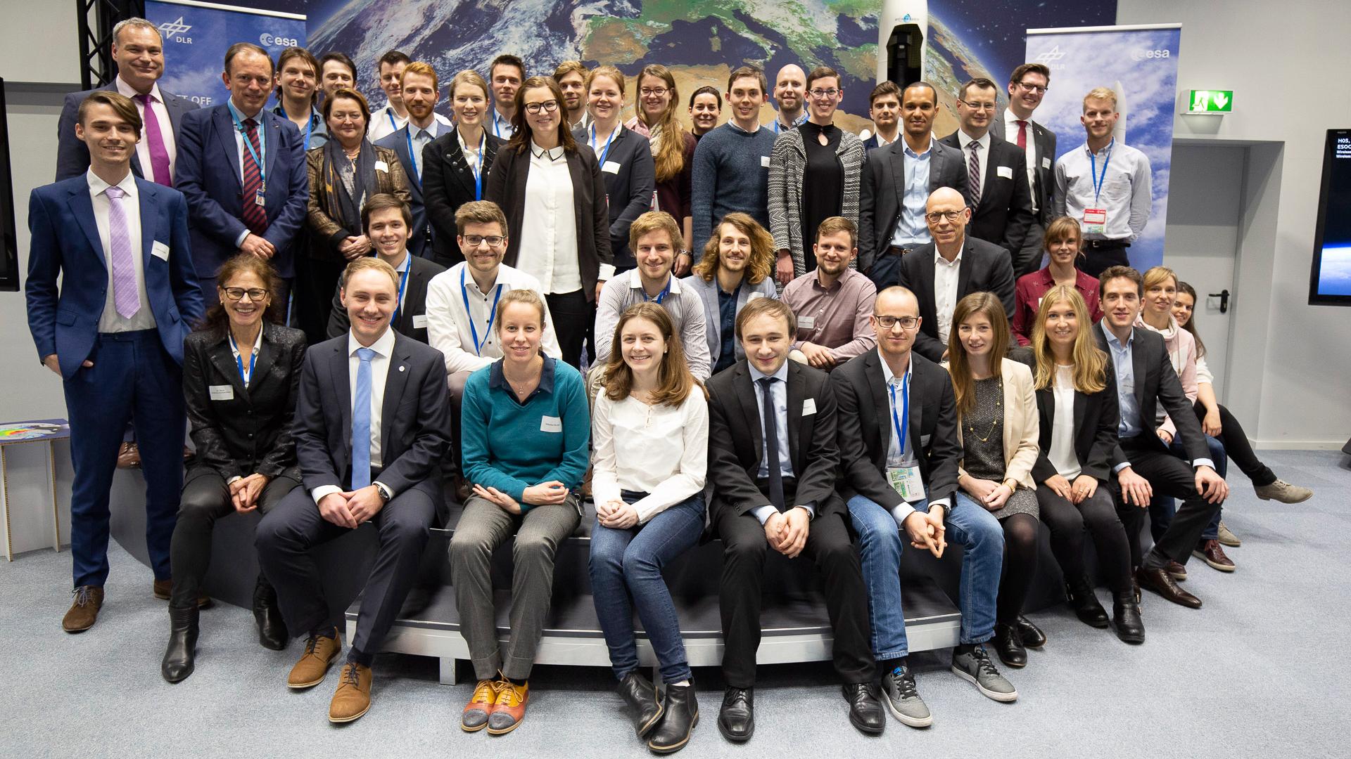 Stipendiaten und Veranstalter des German Trainee Programm