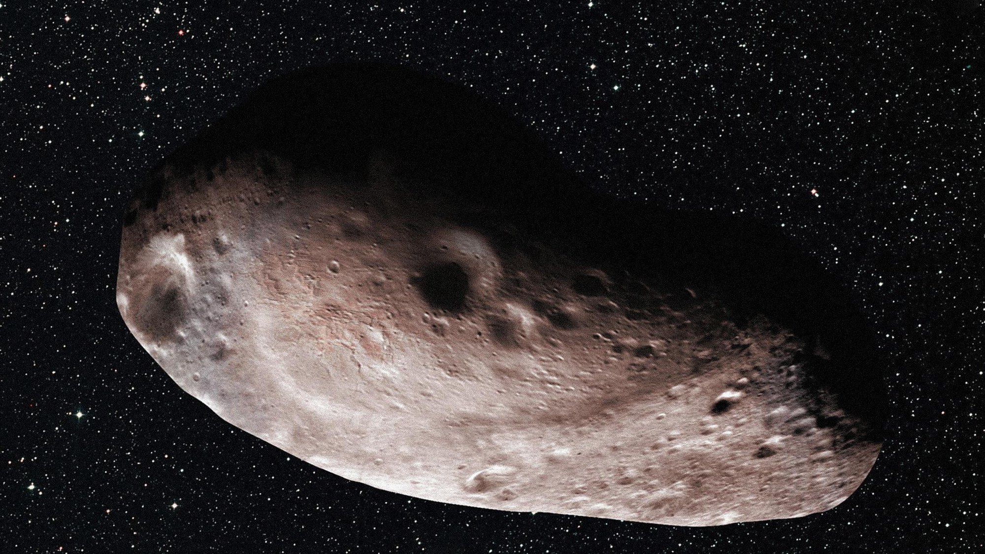 Künstlerische Darstellung von Ultima Thule als Einzelkörper