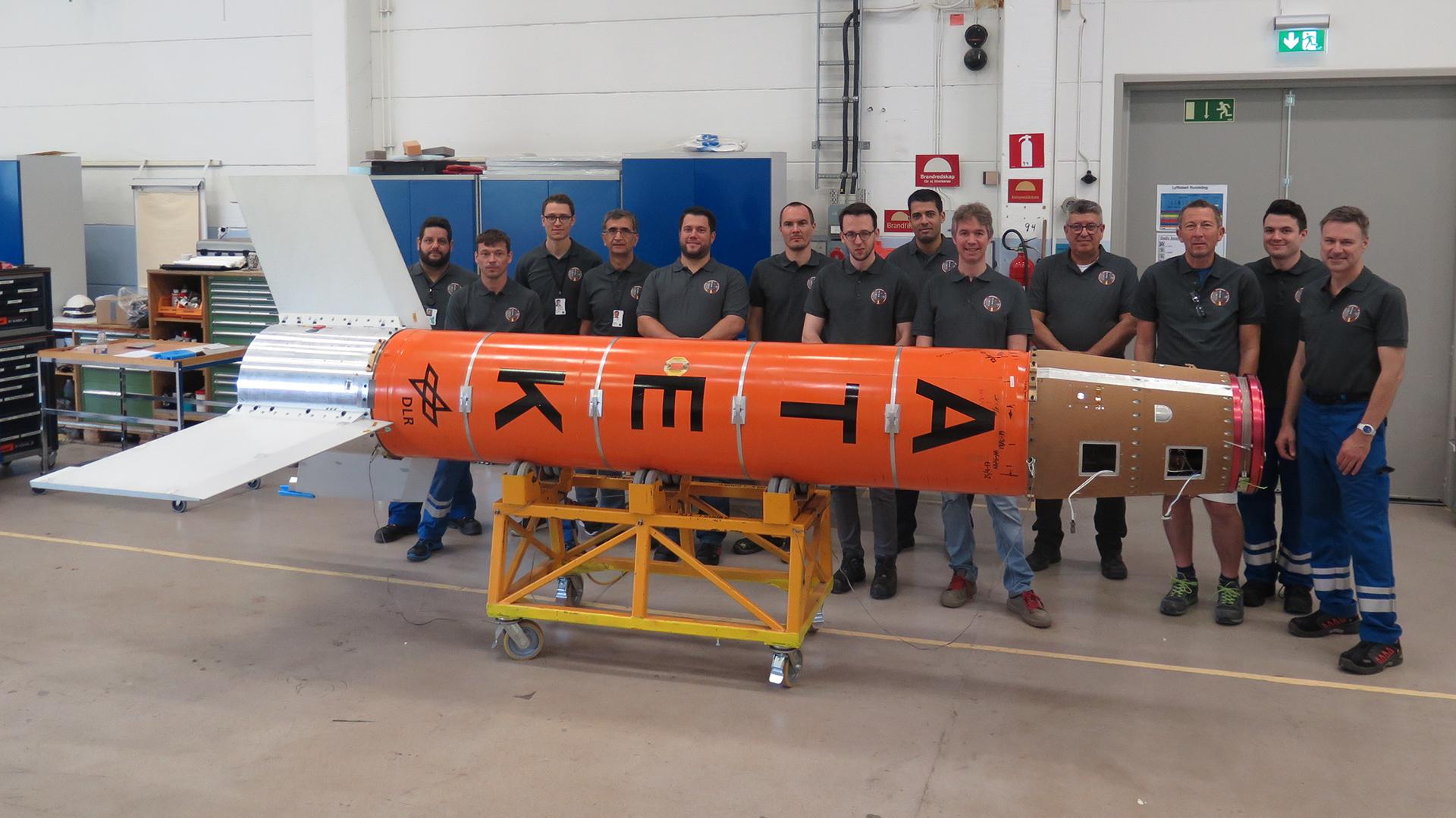 "Obere Raketenstufe"