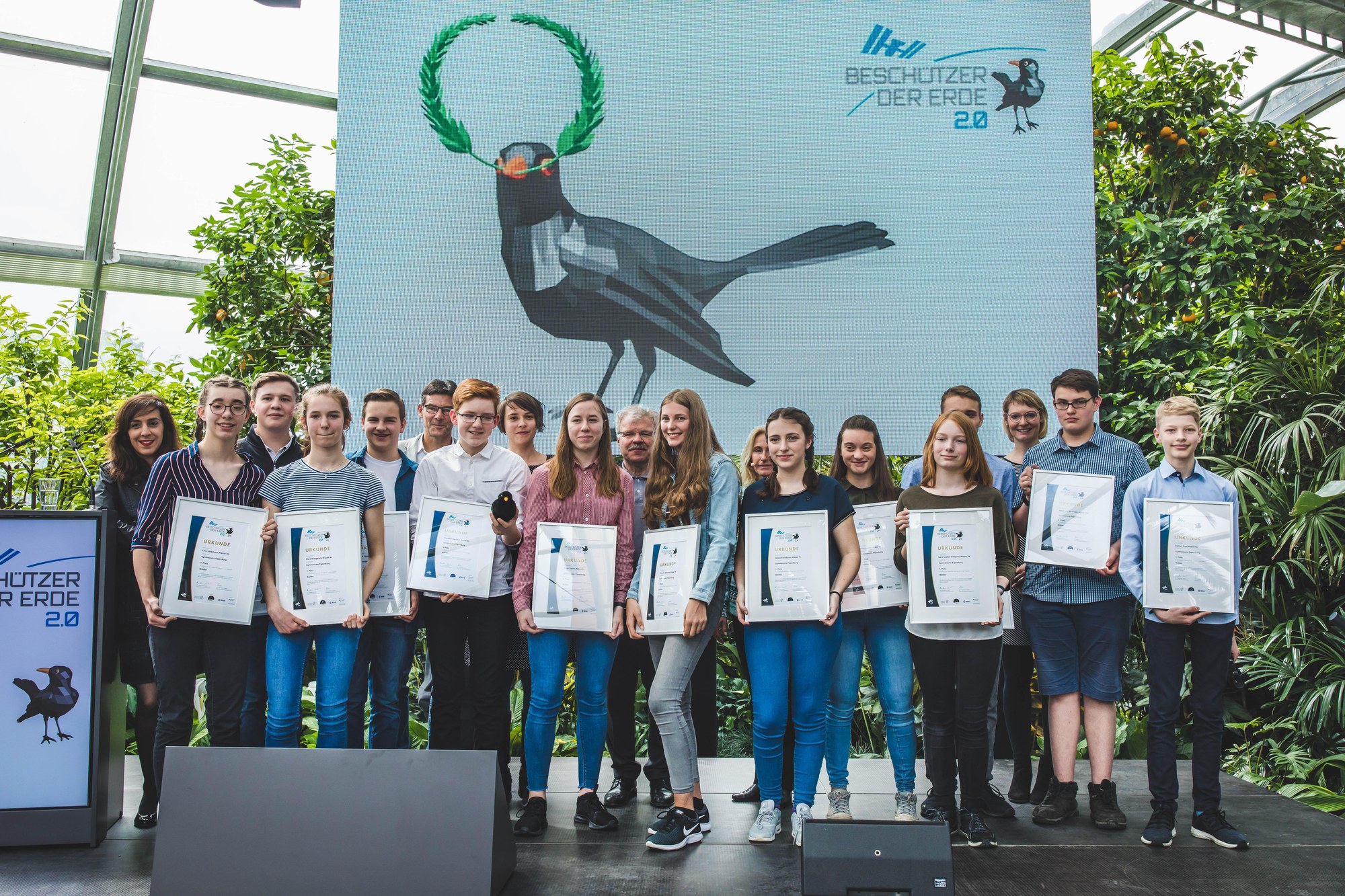 Beschützer der Erde - Siegerehrung