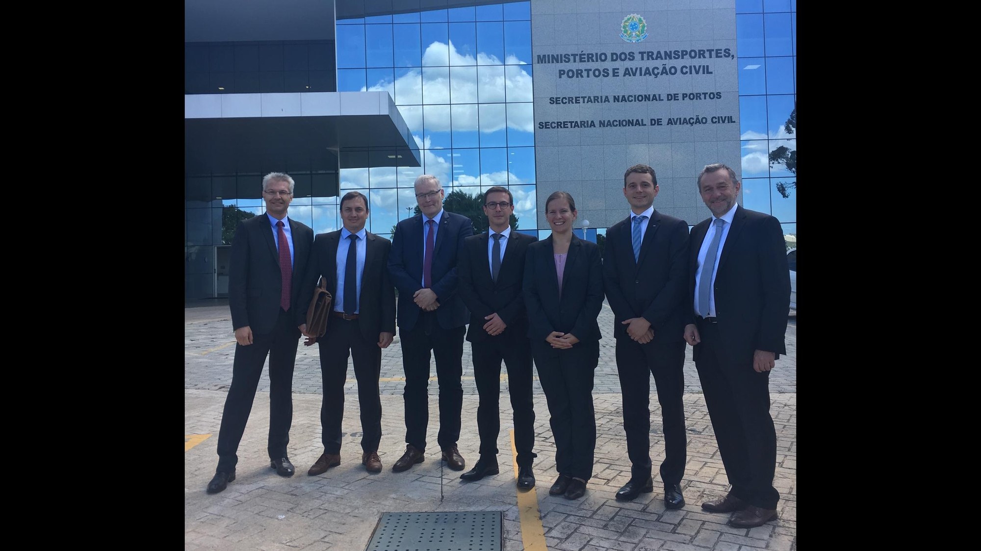 Besuch beim Verkehrsministerium in Brasília