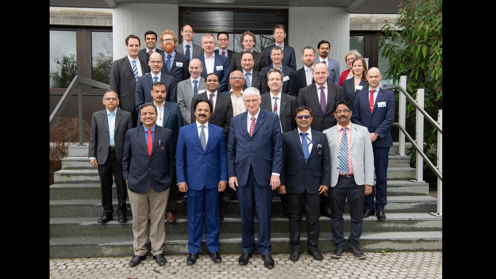 Gruppenbild indische Delegation