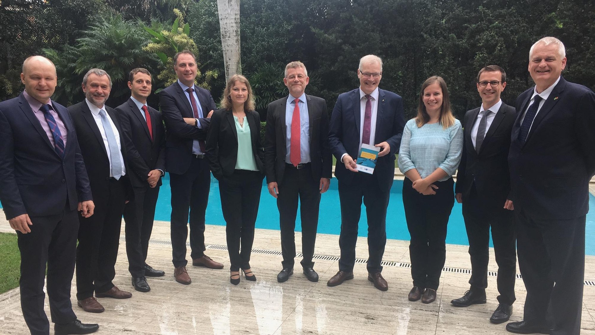 Arbeitstreffen bei dem Deutschen Konsulat in Sao Paulo