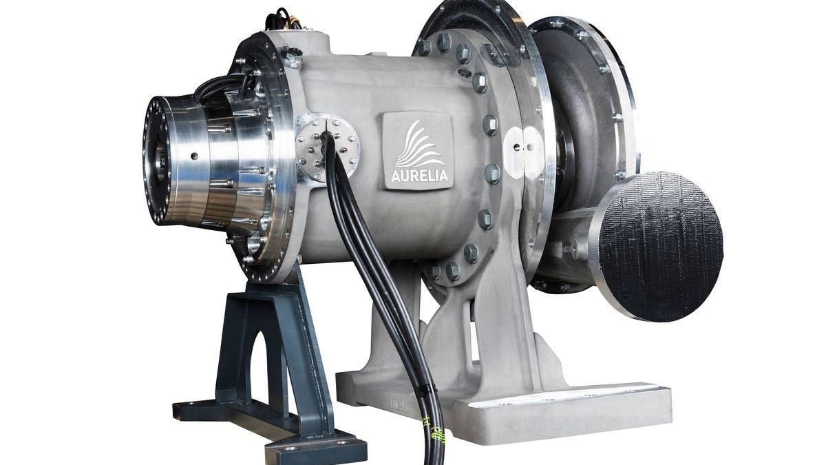 Mikrogasturbine des finnischen Herstellers Aurelia Turbines