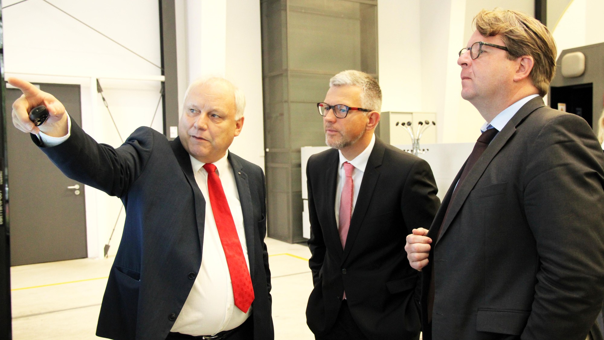 Andrij Melnyk im DLR Braunschweig