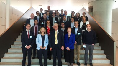 Die australische Delegation zu Besuch im :envihab am Standort Köln