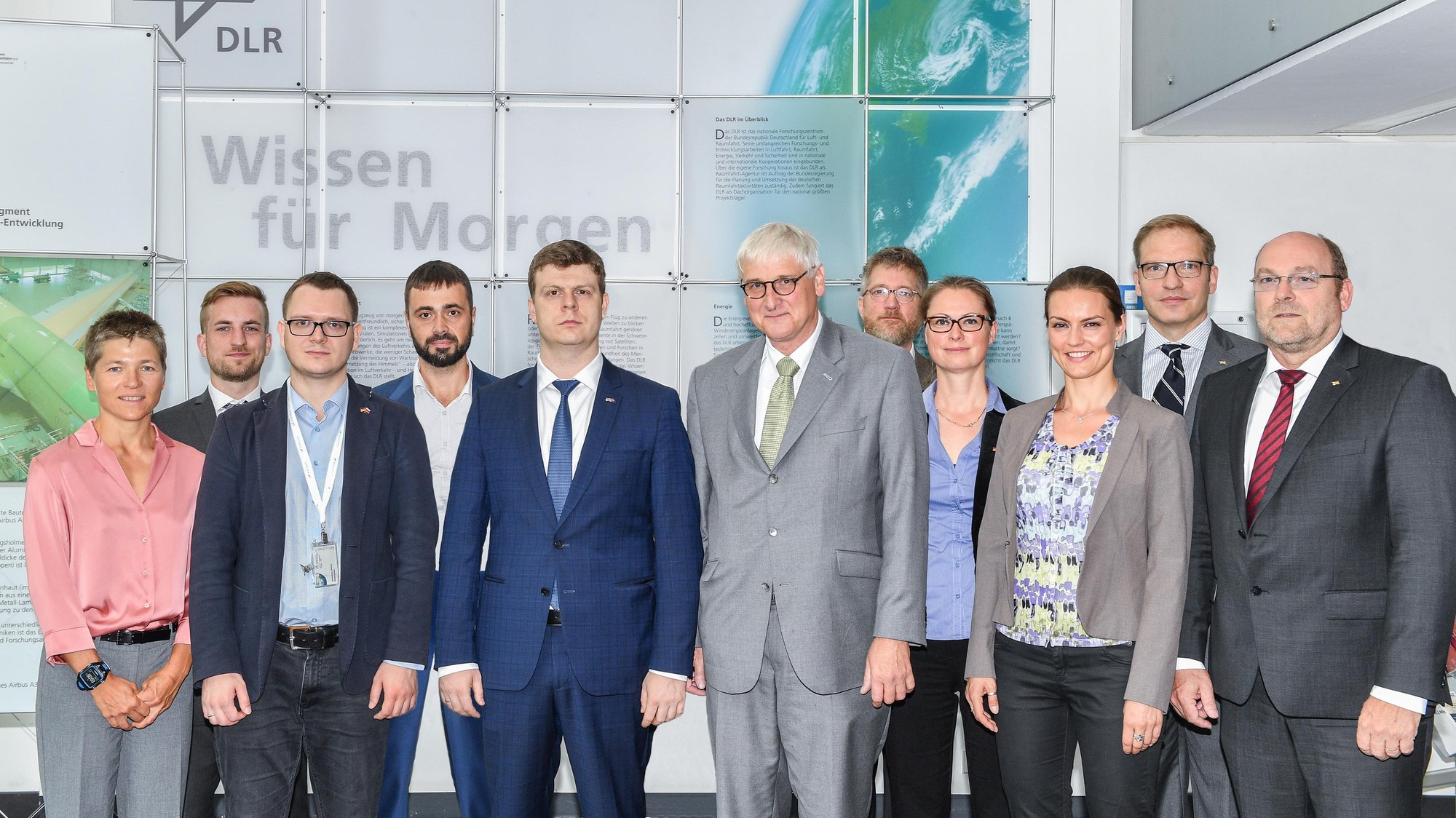 Die Teilnehmer des Treffens im :envihab