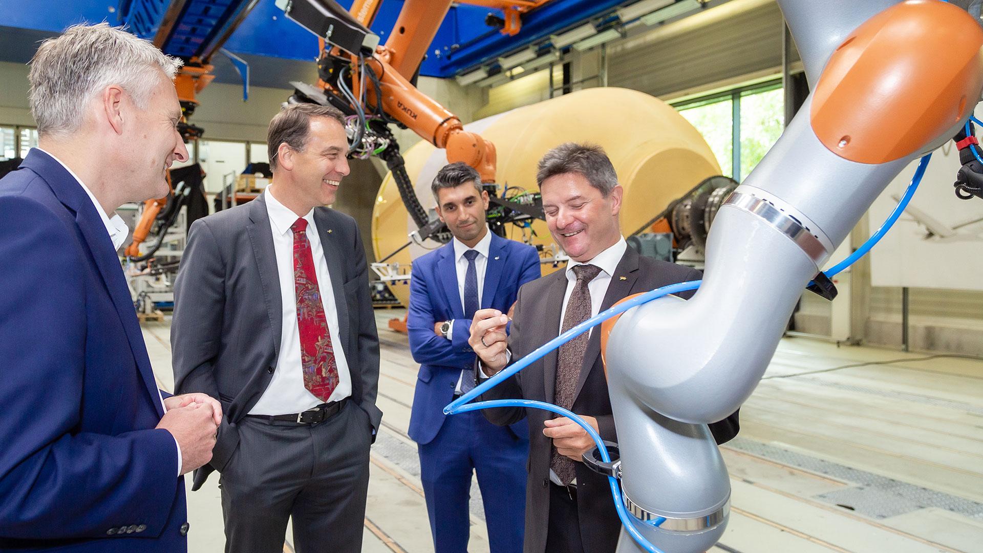 Besichtigung des ZLP Augsburg