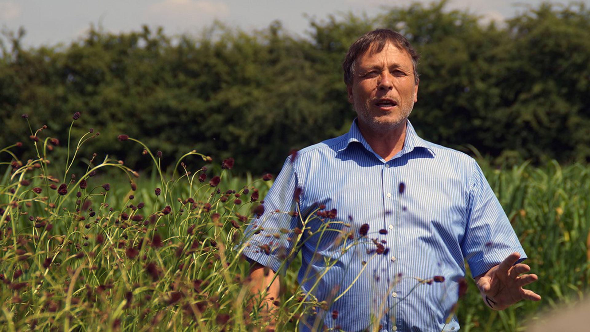 Der "Hüter der Wildblumen" Ernst Rieger