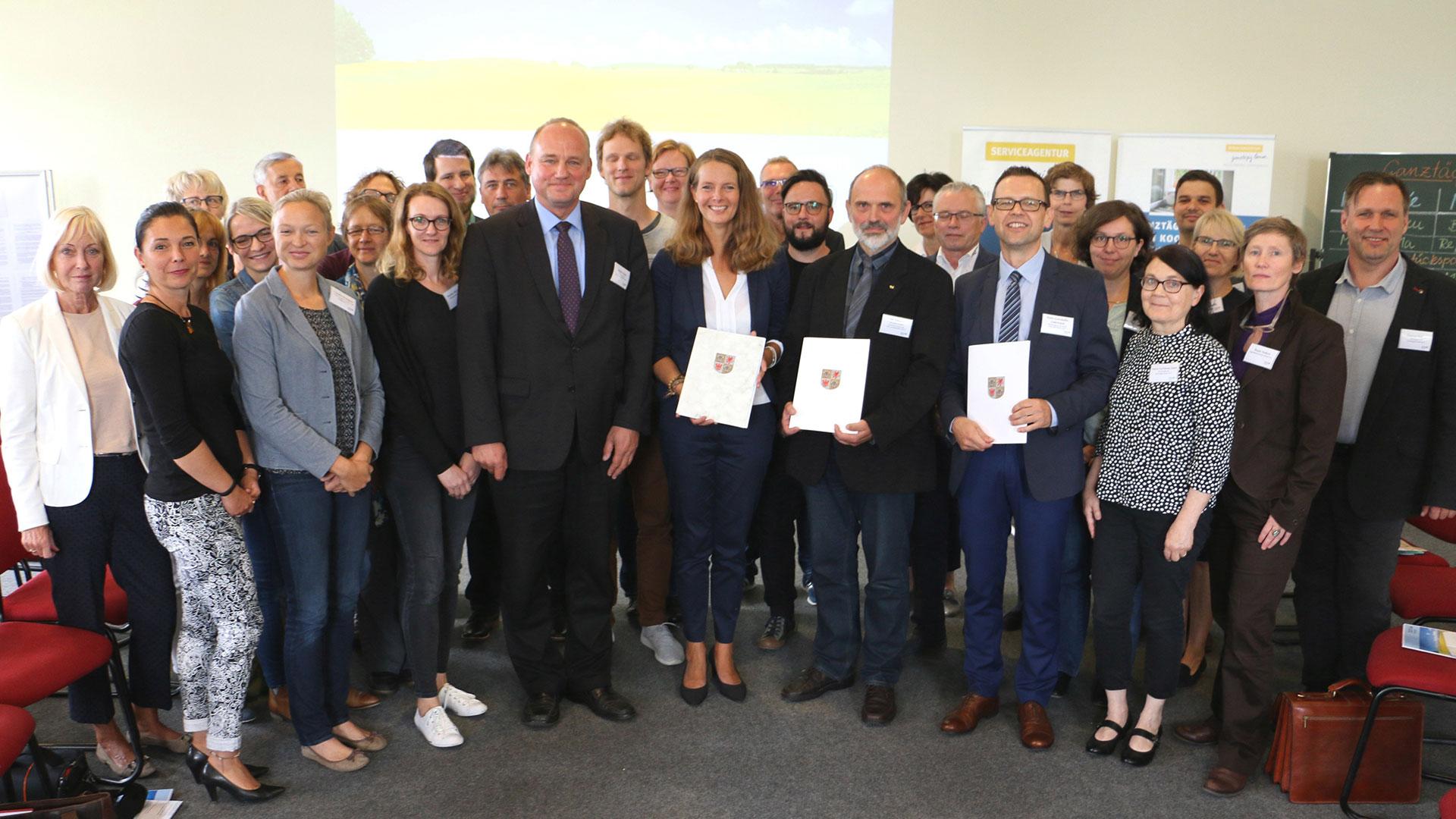 Insgesamt 16 Kooperationspartner haben sich der Initiative für ganztägiges Lernen angeschlossen