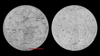 Die Landestelle von Vikram und alle bisherigen Mondlandungen