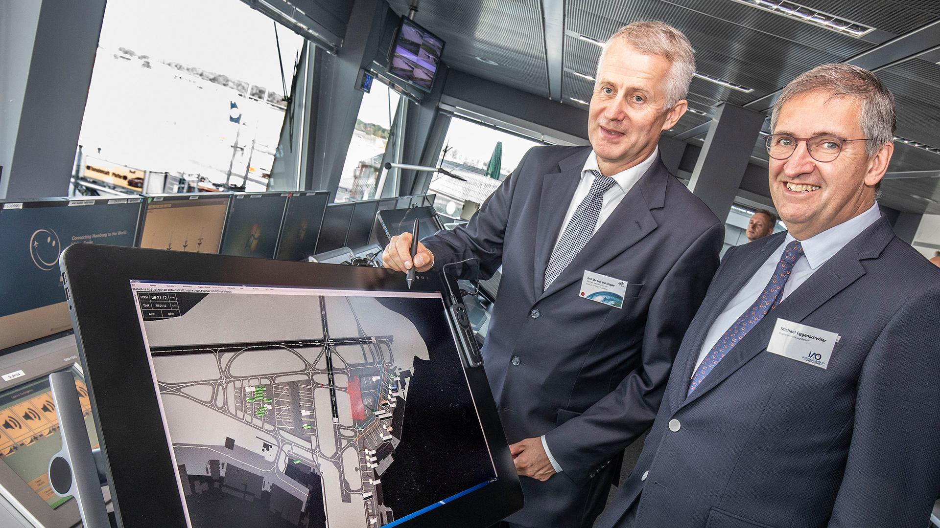 Prof. Dirk Kügler und Michael Eggenschwiler