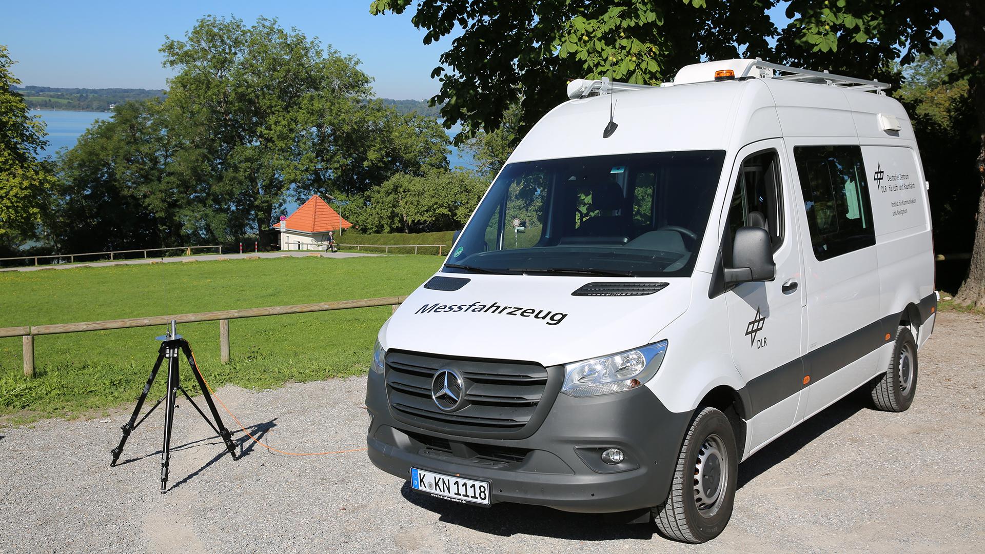 Messtation des VDES – VHF Data Exchange System