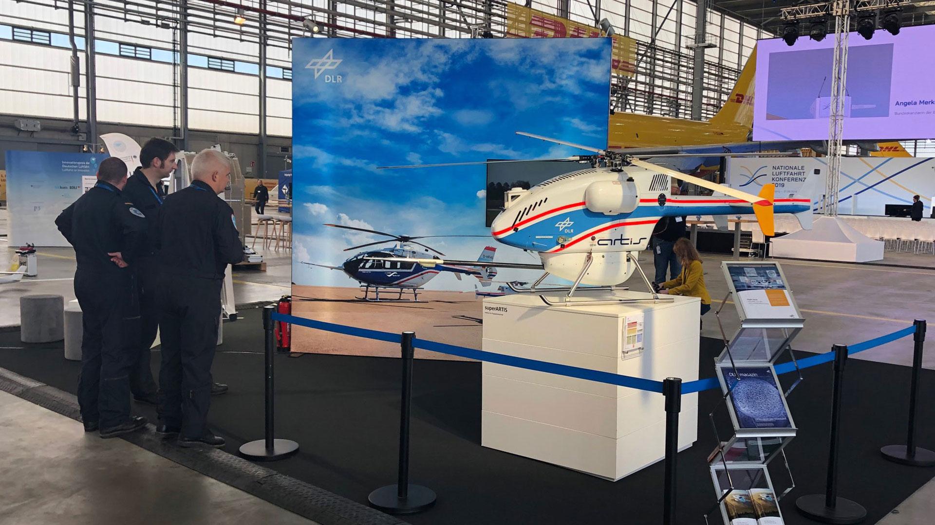 Foto SuperArtis, der unbemannte Kleinhubschrauber des DLR