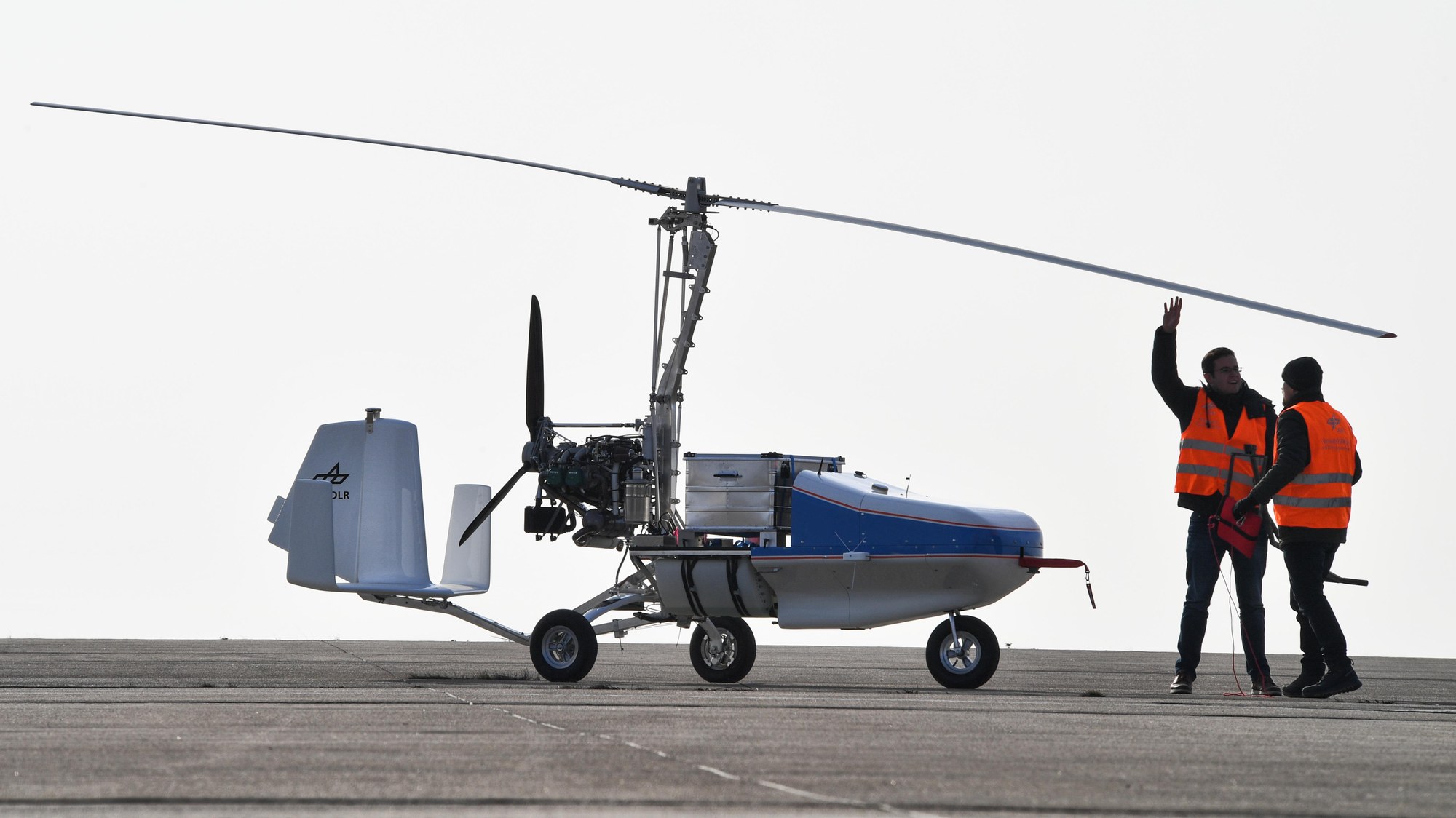 Versuchsplattform Tragschrauber