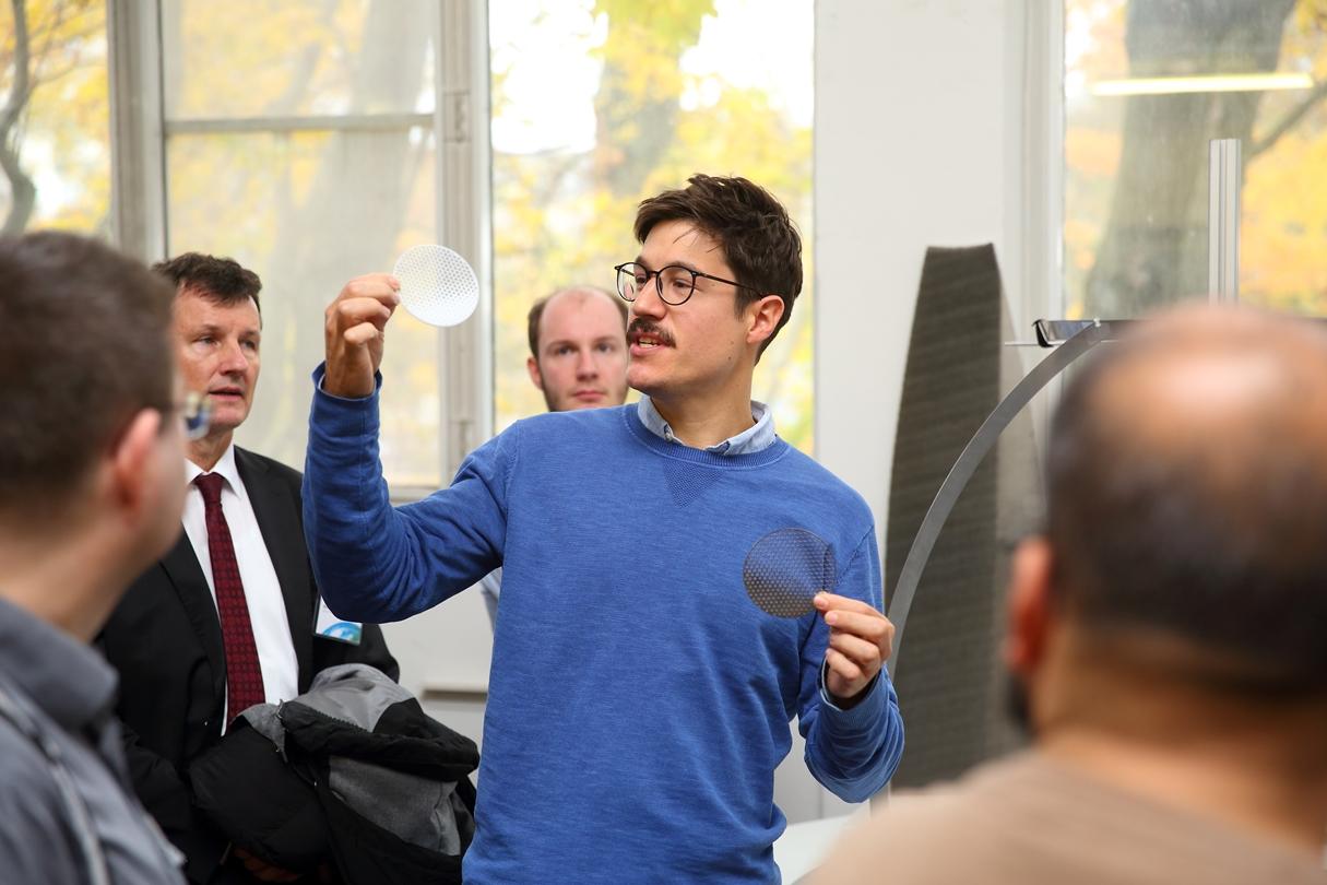 Zu Besuch in der Abteilung Triebwerksakustik