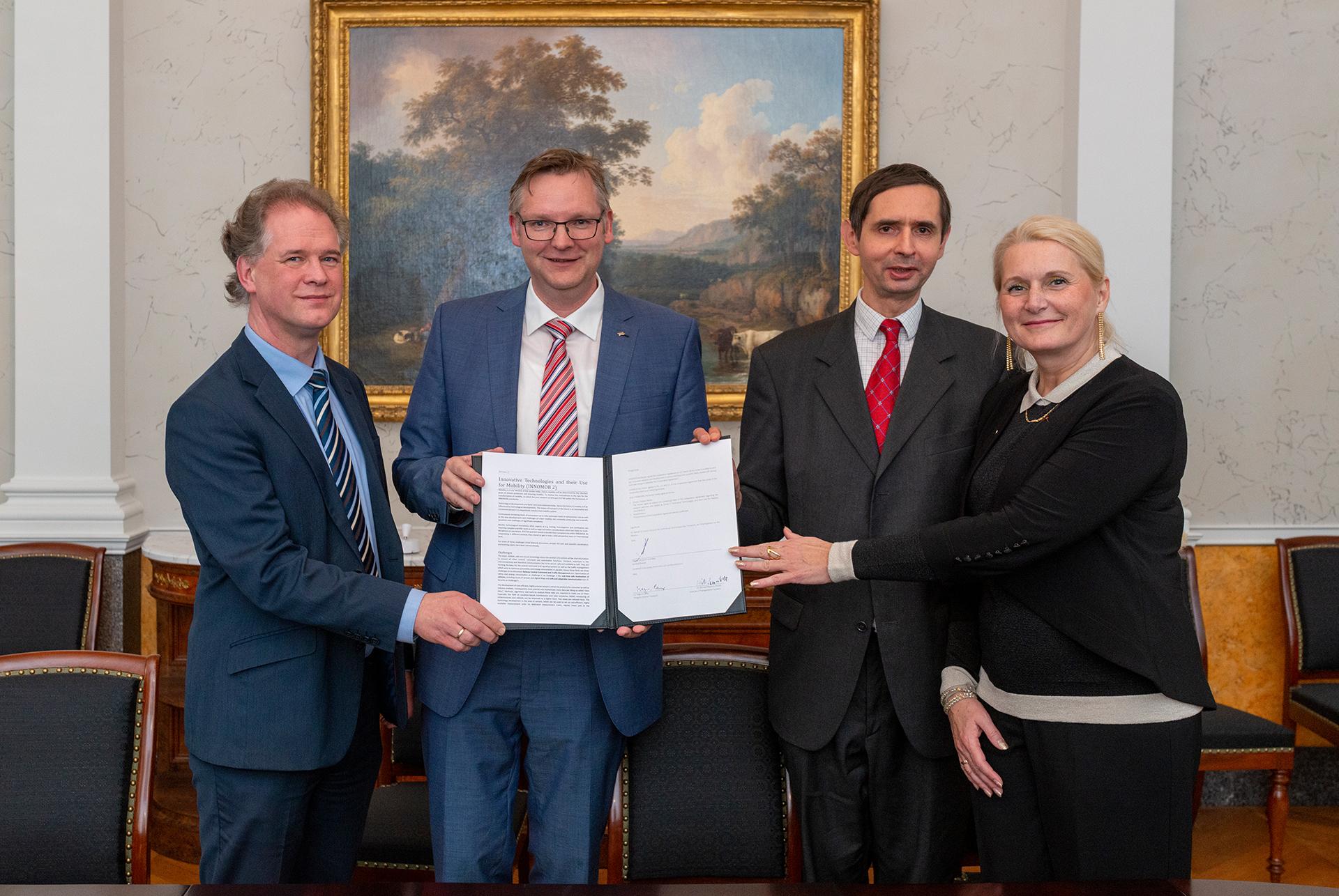 Erweiterung des 2018 geschlossenen Rahmenvertrags mit dem französischem Verkehrsforschungsinstitut IFSTTAR