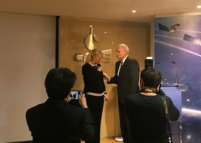 Verleihung der Insignien des Ritters der Ehrenlegion