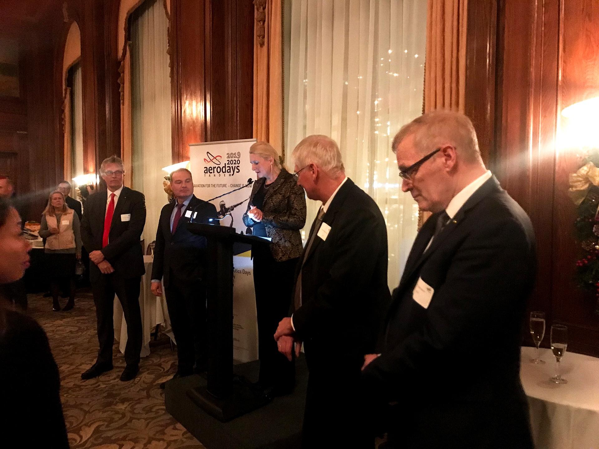 Empfang  des DLR in Washington DC