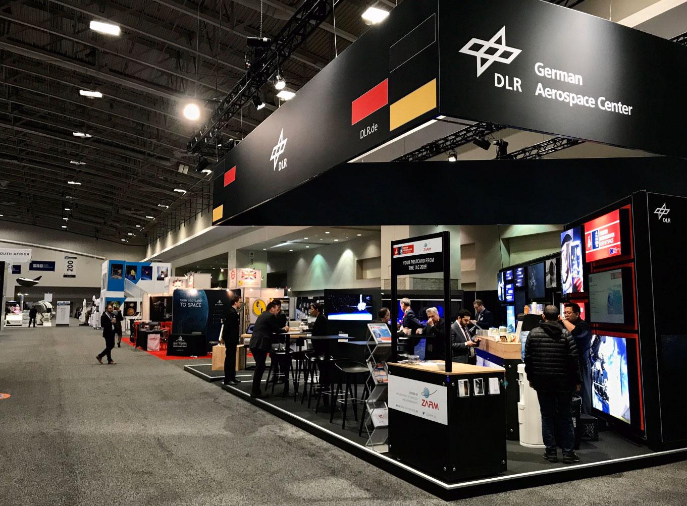 Tag eins in Halle D/E beim IAC 2019 im Walter E.Washington Convention Center