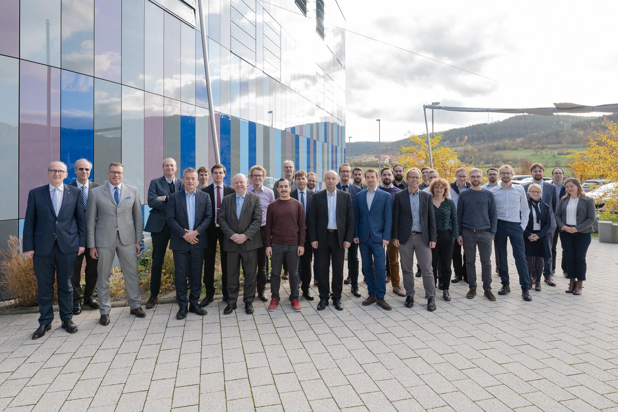 Gruppenbild des QuNet-Konsortiums