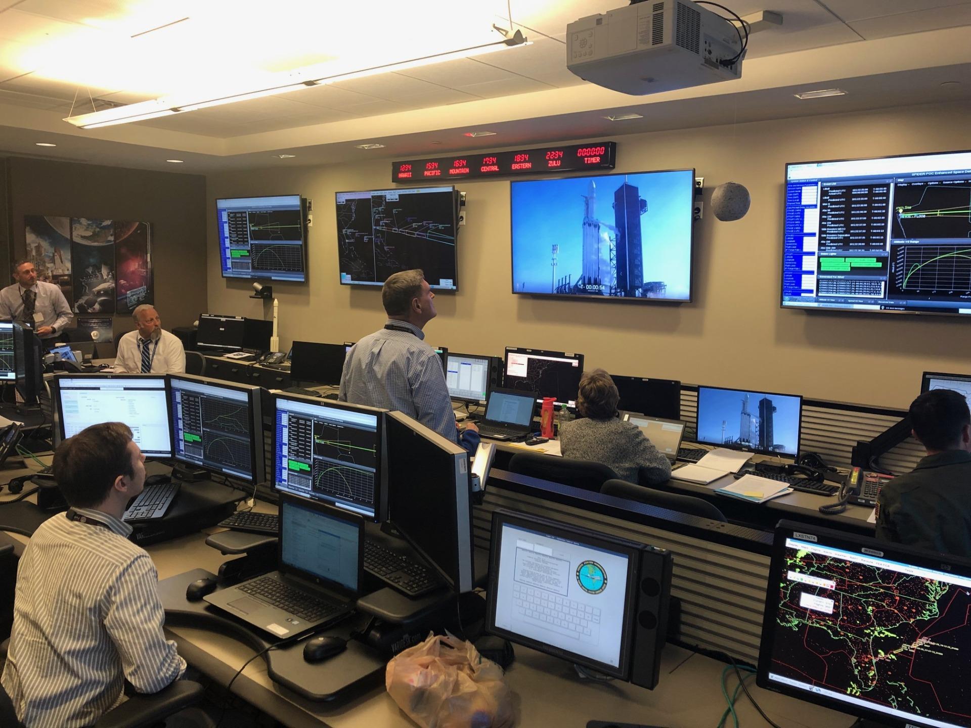 Space Operations Room Challenger der FAA