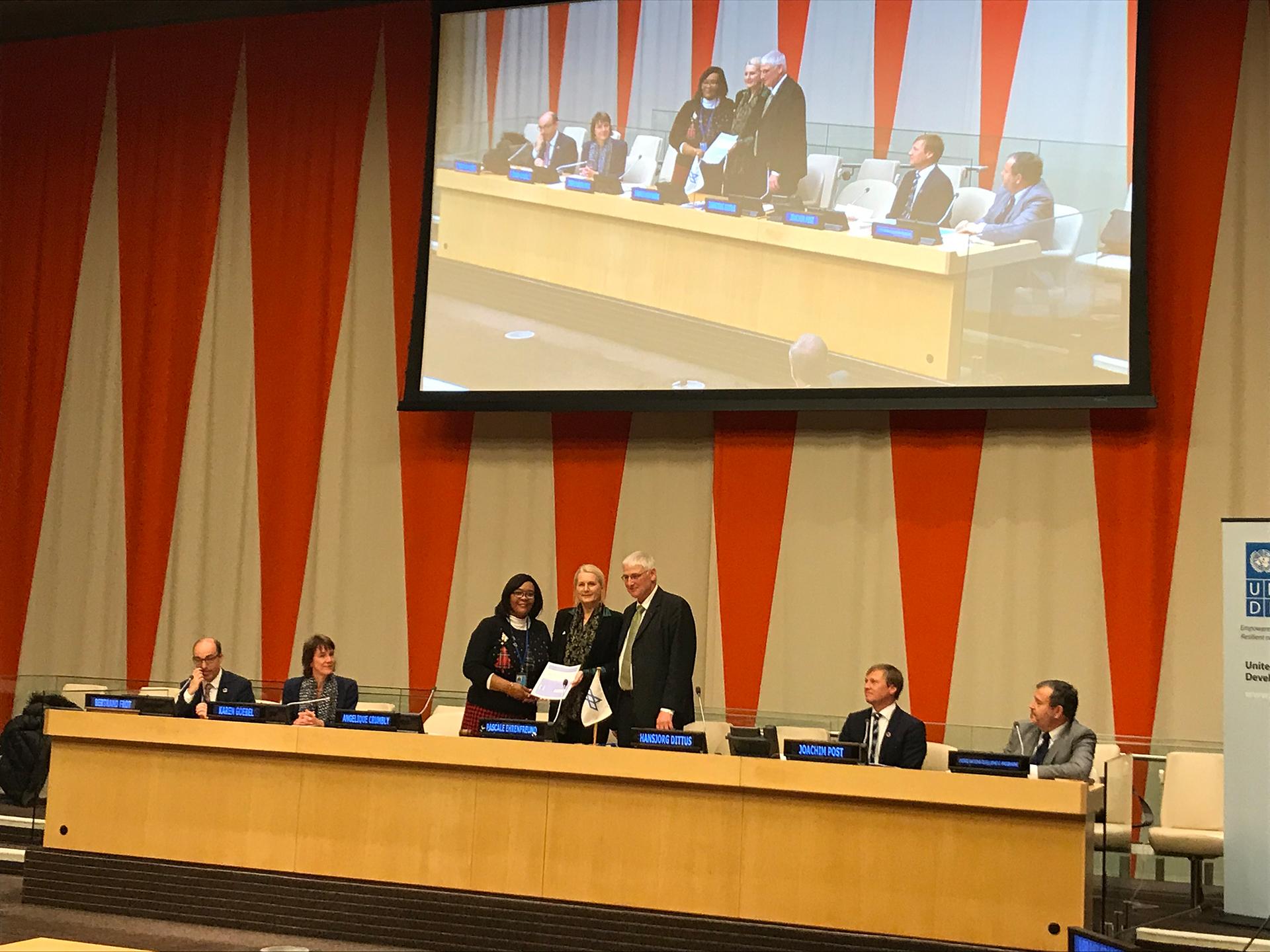 Kooperationsabkommen mit dem Entwicklungsprogramm der Vereinten Nationen