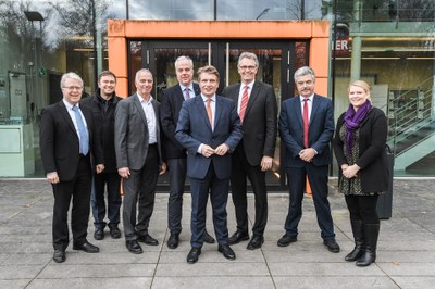 Besuch durch Thomas Bareiß beim DLR