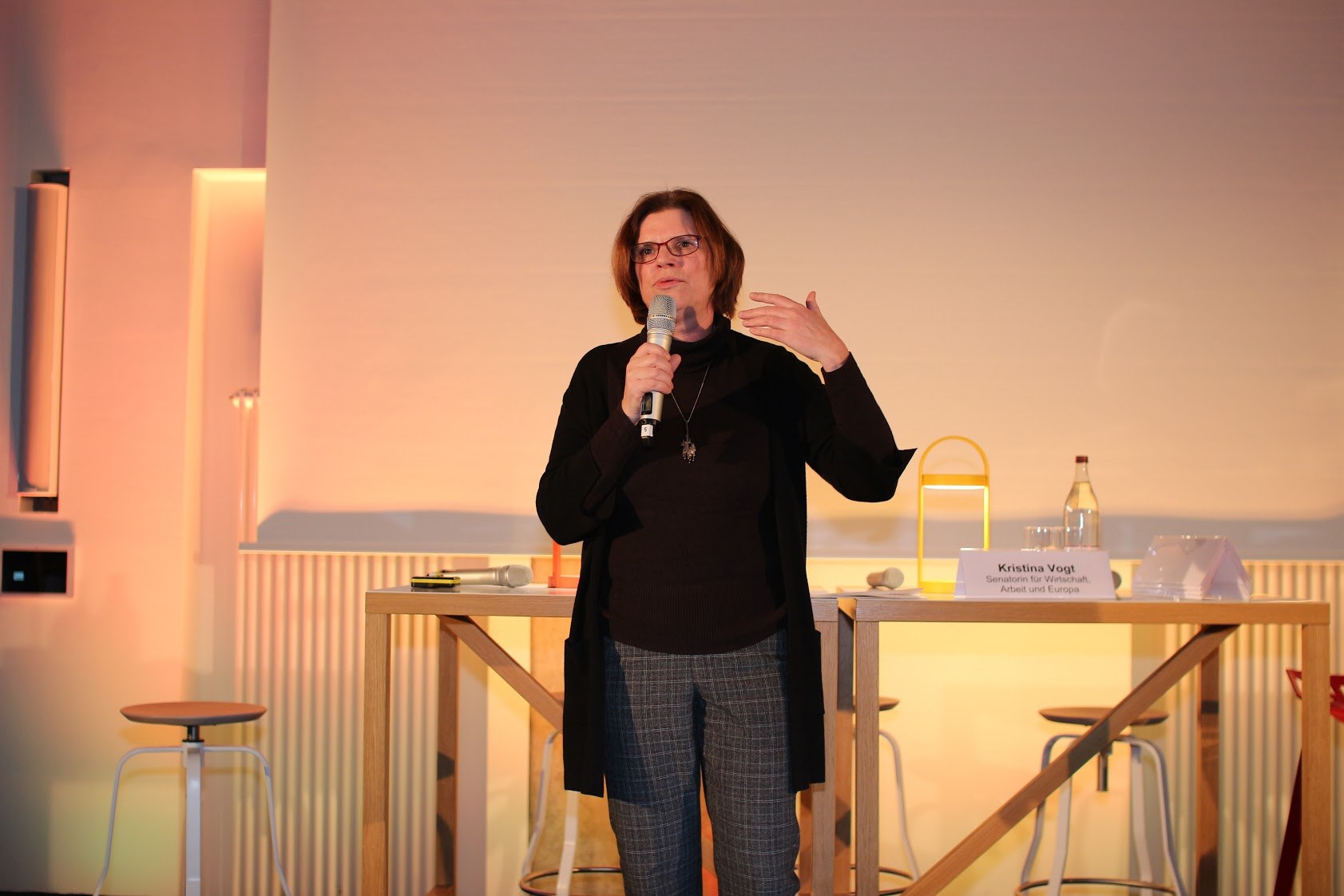Kristina Vogt, Bremer Senatorin für Wirtschaft, Arbeit und Europa