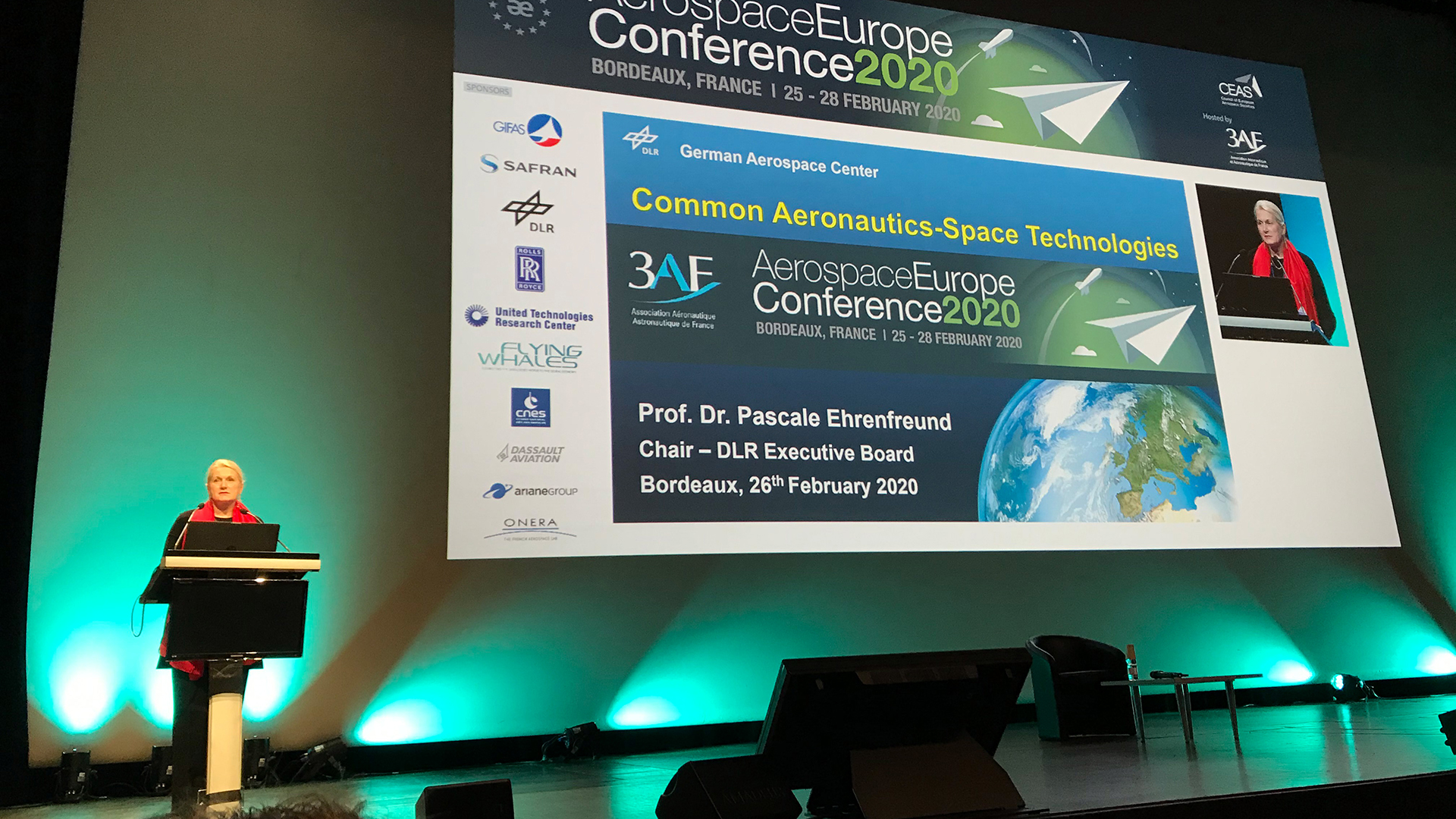 Prof. Pascale Ehrenfreund, DLR-Vorstandsvorsitzende