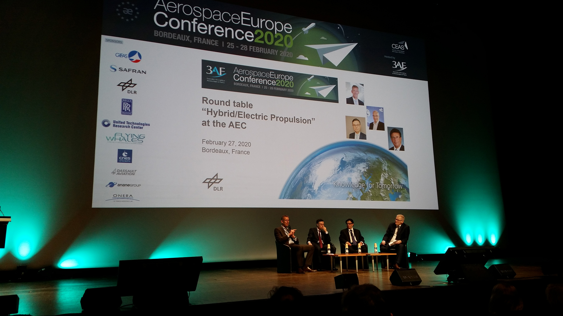 Round-Table Hybrid/Electric-Propulsion