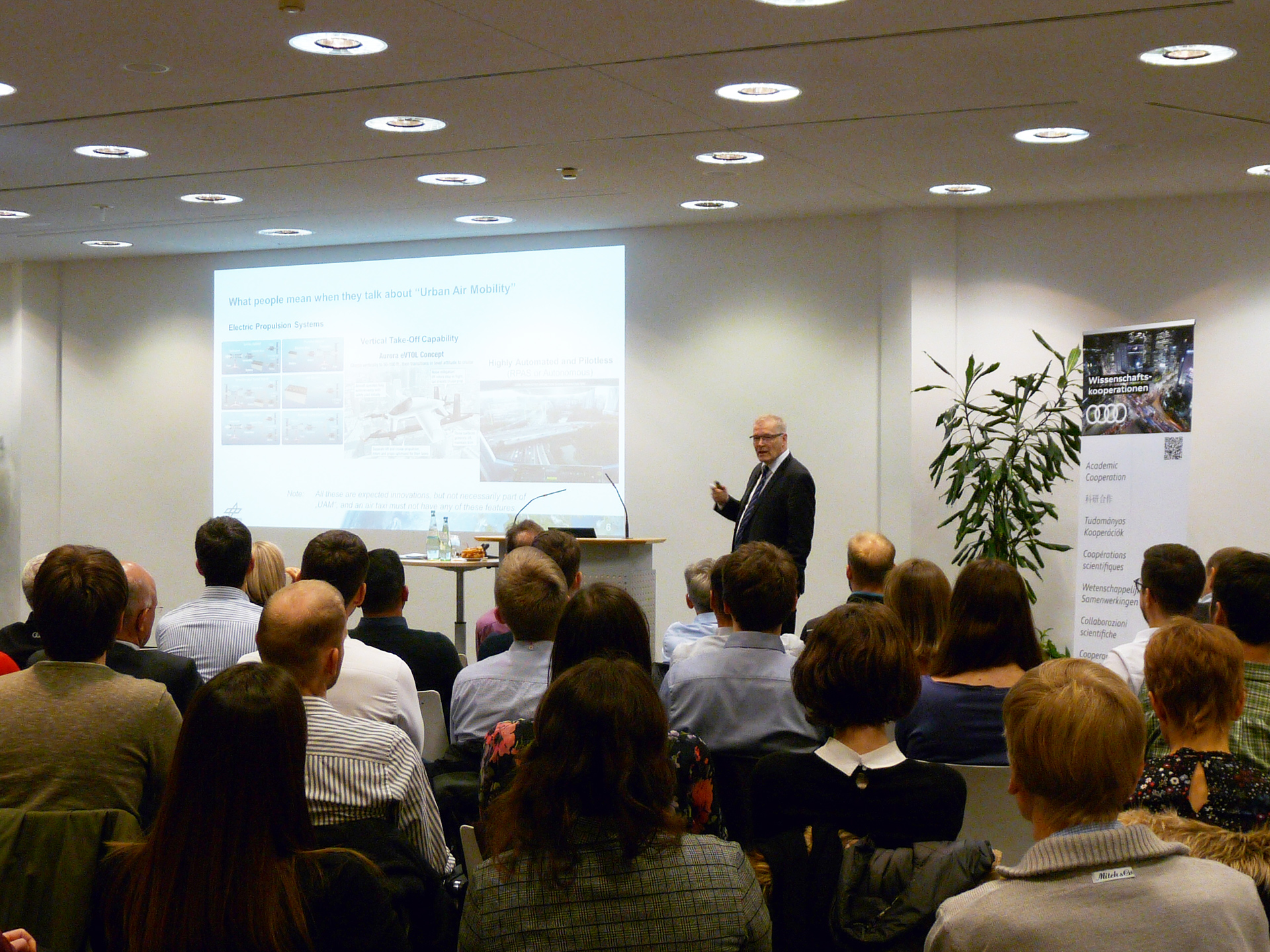 Vortrag von Prof. Rolf Henke bei "Wissenschaft im Dialog 2020"