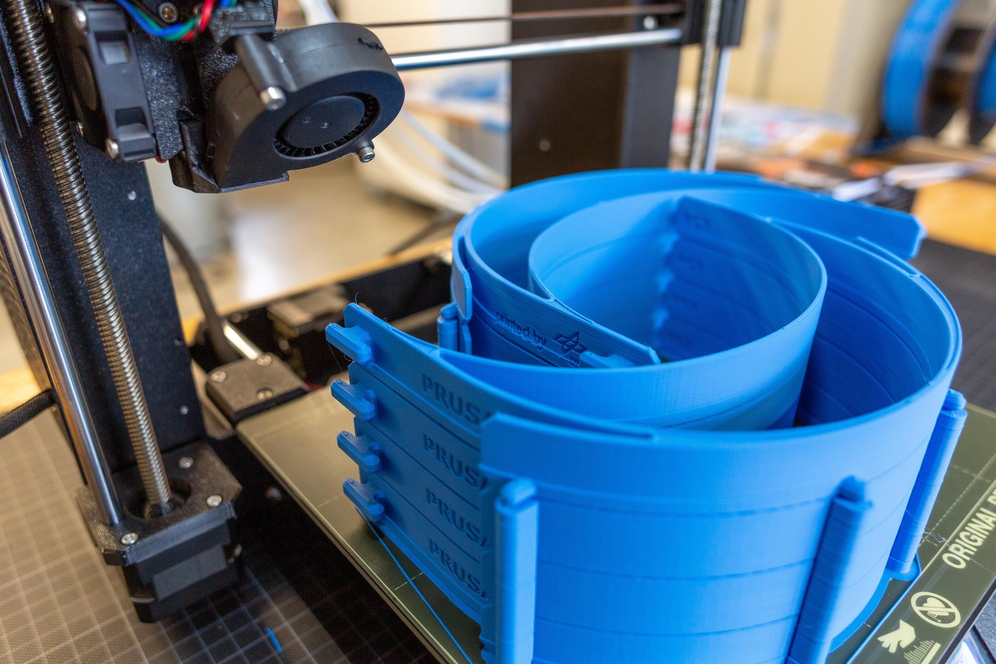 3D-Drucker bei der Arbeit