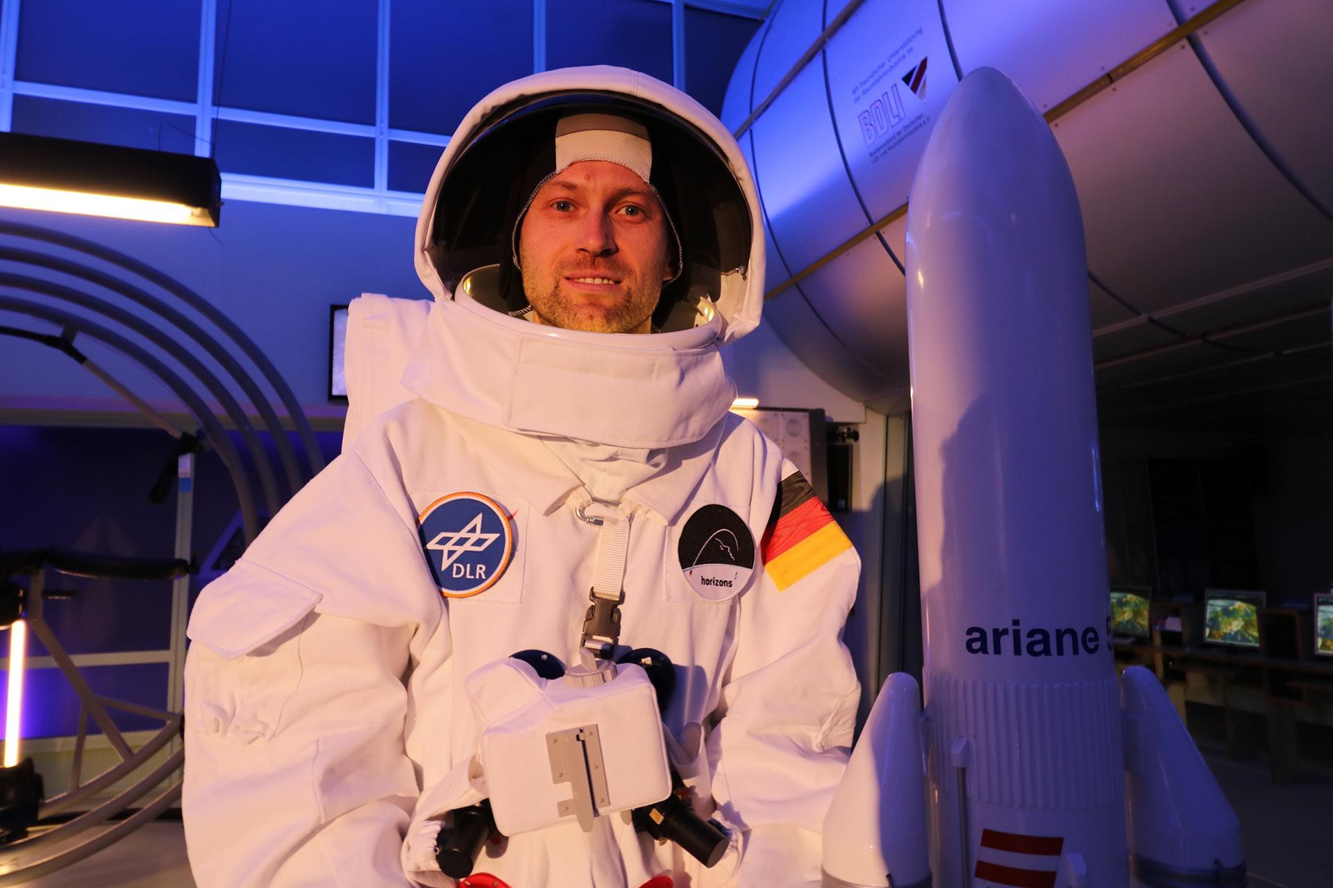 Fertig zum Weltraumstart